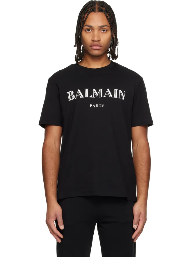 BALMAIN BALMAIN 'Balmain' プリントTシャツの商品画像
