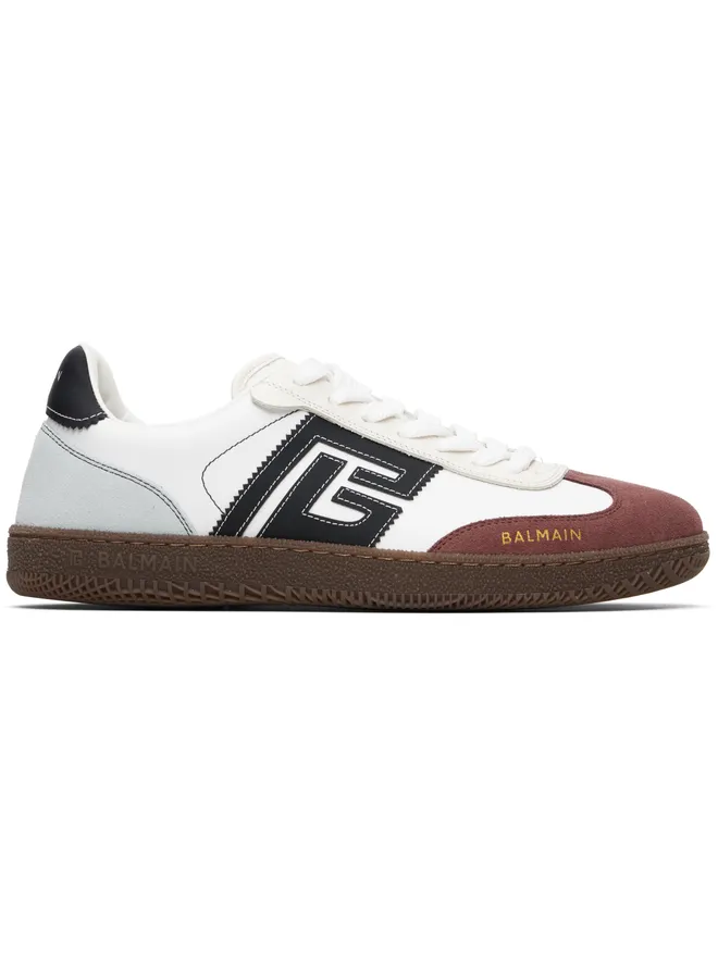 BALMAIN BALMAIN Swan スエード＆ナイロン スニーカーの商品画像