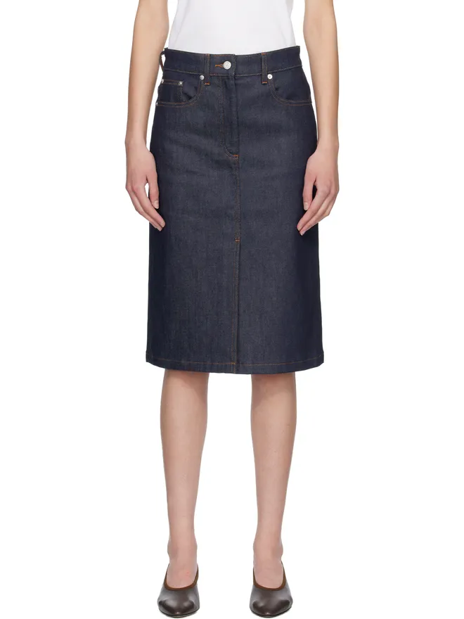 A.P.C. A.P.C. Lizzie デニム ミディアムスカートの商品画像