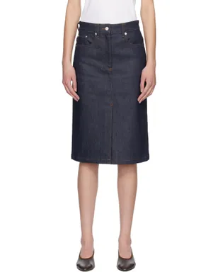 A.P.C. Lizzie デニム ミディアムスカート - サムネイル1