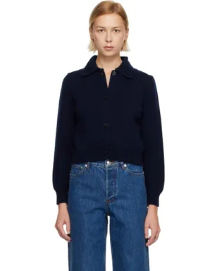 A.P.C. Polo Shirt Collar ニットカーディガン - サムネイル1