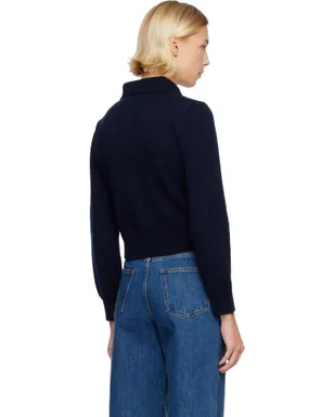 A.P.C. Polo Shirt Collar ニットカーディガン - サムネイル3