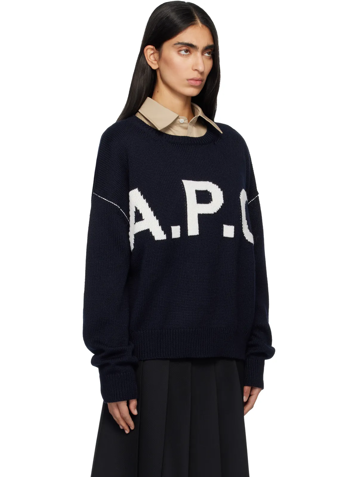 A.P.C. Logo 'A.P.C' セーター - 画像2