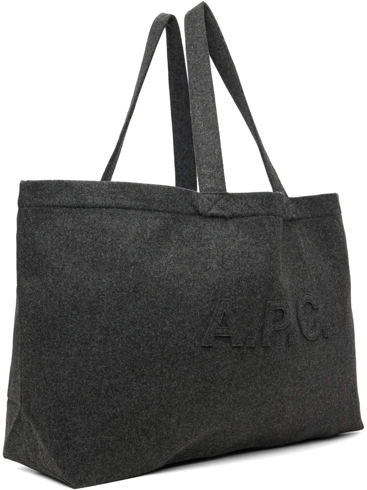 A.P.C. Trapèze Shopping トートバッグ - 画像2