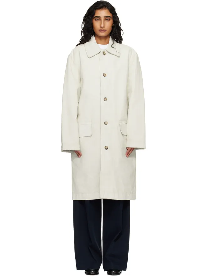 A.P.C. A.P.C. コーティング キャンバス コートの商品画像