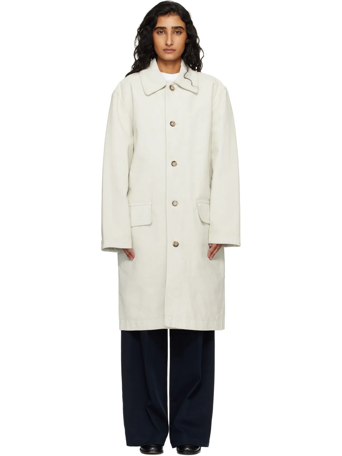 A.P.C. コーティング キャンバス コート - 画像1