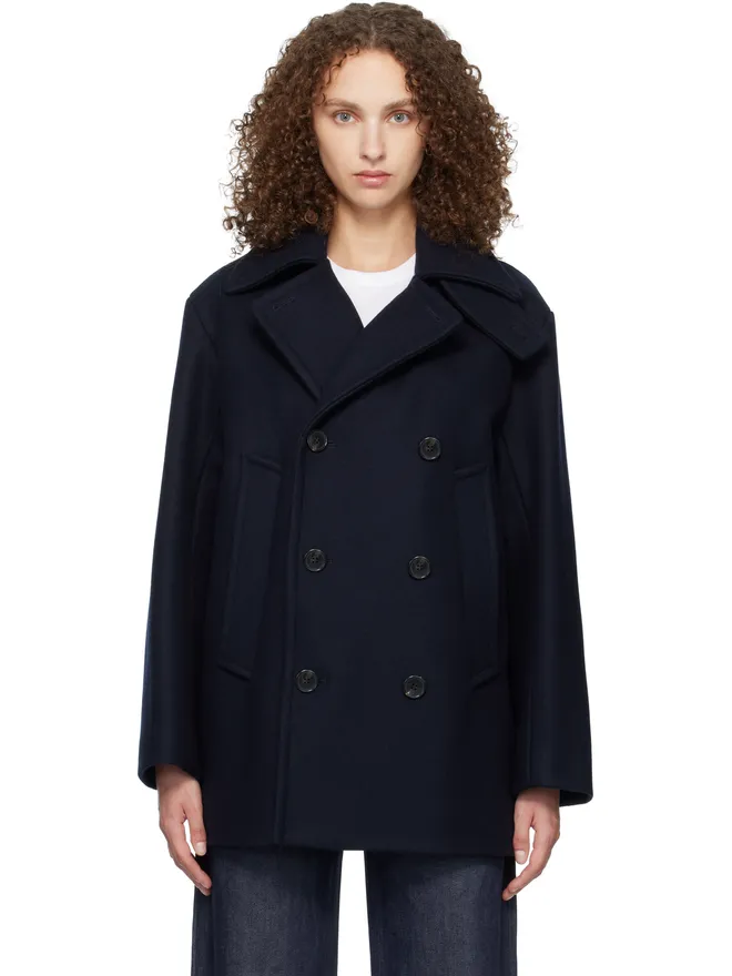 A.P.C. A.P.C. リサイクルウール ピーコートの商品画像