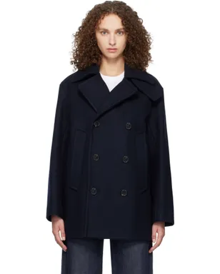 A.P.C. リサイクルウール ピーコート - サムネイル1