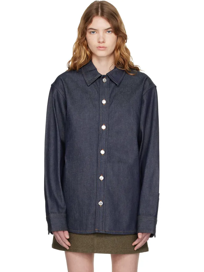A.P.C. A.P.C. デニム オーバーシャツの商品画像