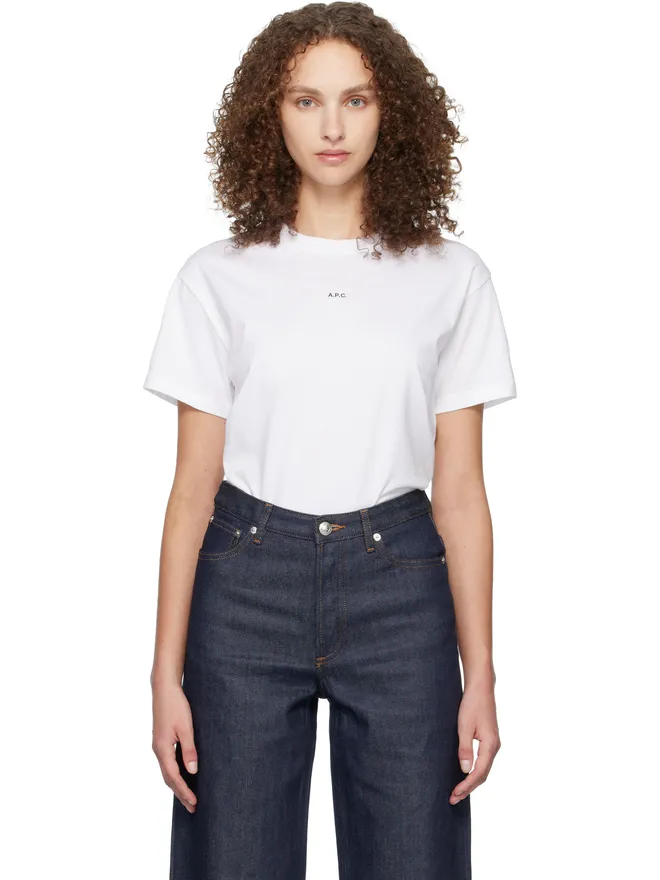 A.P.C. A.P.C. マイクロロゴ ボクシー Tシャツの商品画像