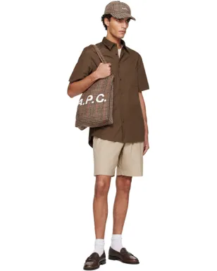 A.P.C. オーガニックコットン ショートパンツ - サムネイル4