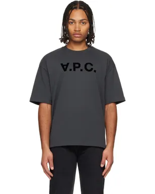A.P.C. フロックドロゴ Tシャツ - サムネイル1