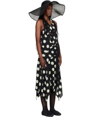 Junya Watanabe Printed Lace Halter ミディアムワンピース - サムネイル2