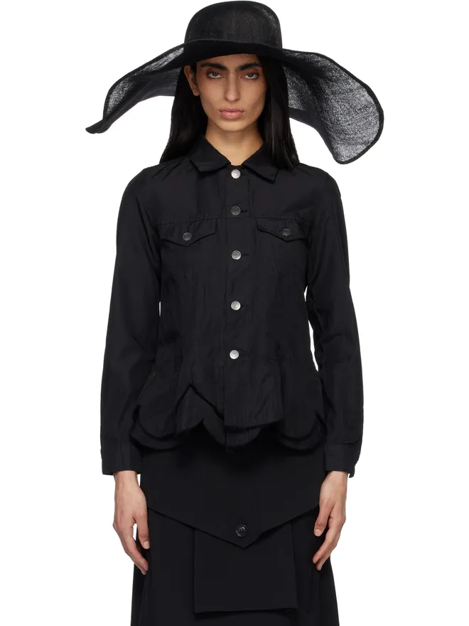 Junya Watanabe Junya Watanabe シナマイ クロス ナチュラル ストローハットの商品画像