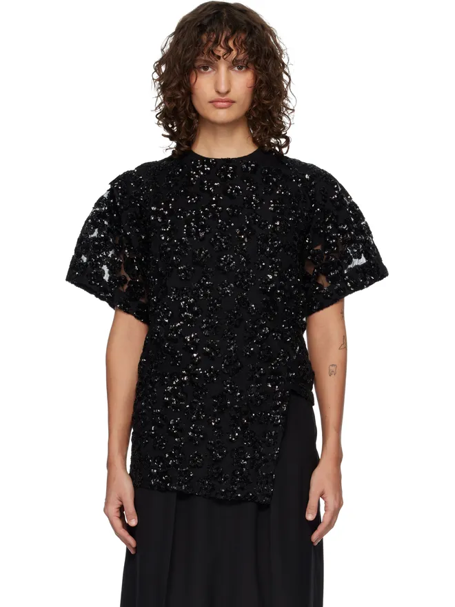 Junya Watanabe Junya Watanabe Floral Sequins Pointed トップスの商品画像