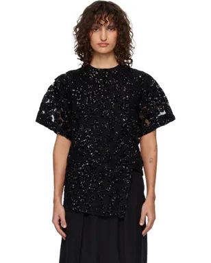 Junya Watanabe Floral Sequins Pointed トップス - サムネイル1