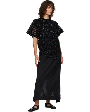 Junya Watanabe Floral Sequins Pointed トップス - サムネイル4