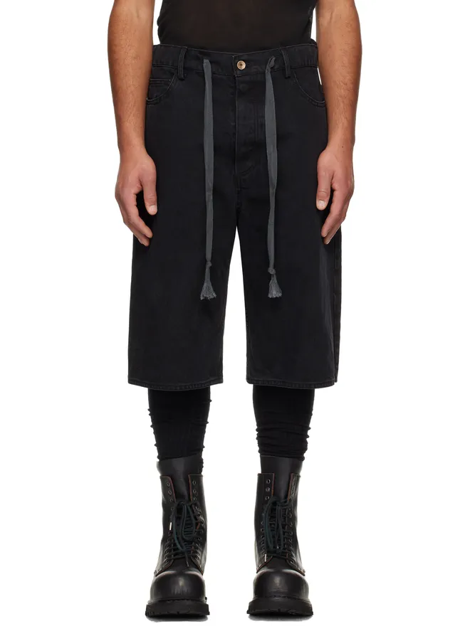 A DICIANNOVEVENTITRE A DICIANNOVEVENTITRE Jean オーバーサイズ ショートパンツの商品画像