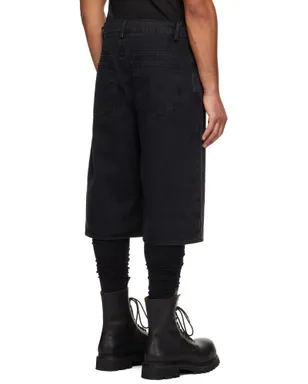 A DICIANNOVEVENTITRE Jean オーバーサイズ ショートパンツ - サムネイル3