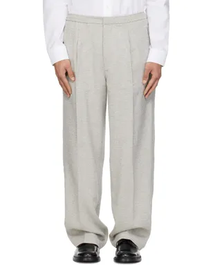 Lacoste Slub Weave リラックスフィット トラウザーズ - サムネイル1