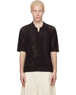 Lacoste Lacy Crocodile ニット シャツ - サムネイル1