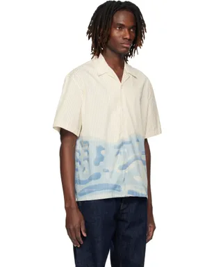 Lacoste Lacoste Logo リラックスフィット ストライプ シャツ - サムネイル2