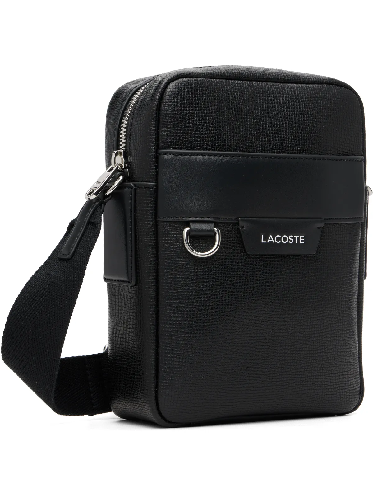 Lacoste Ossian レザー サッチェルバッグ - 画像2