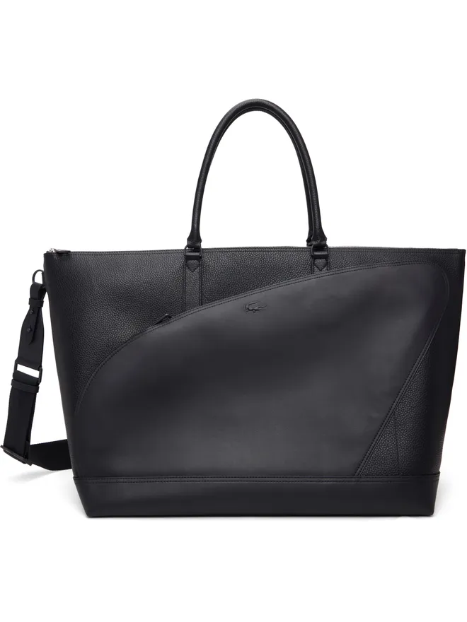 Lacoste Lacoste 'Club Lacoste' Grain Leather Weekend トートバッグの商品画像