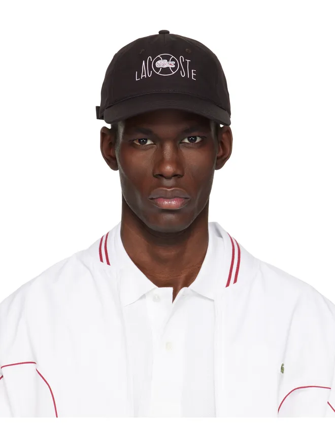 Lacoste Lacoste ロゴプリント コットン ツイル キャップの商品画像