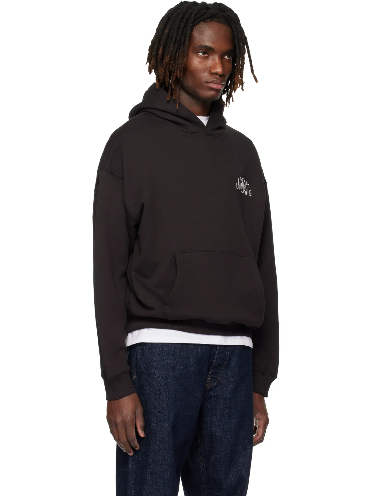 Lacoste Multi プリント フリース フーディ - 画像2