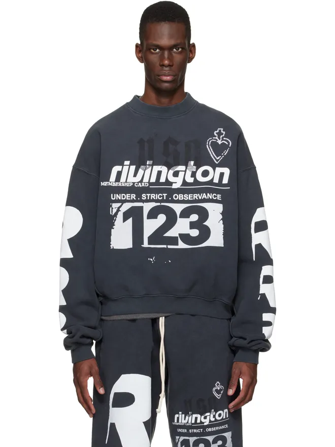 Rivington Roi Rebis Rivington Roi Rebis Membership USO クルーネック スウェットシャツの商品画像