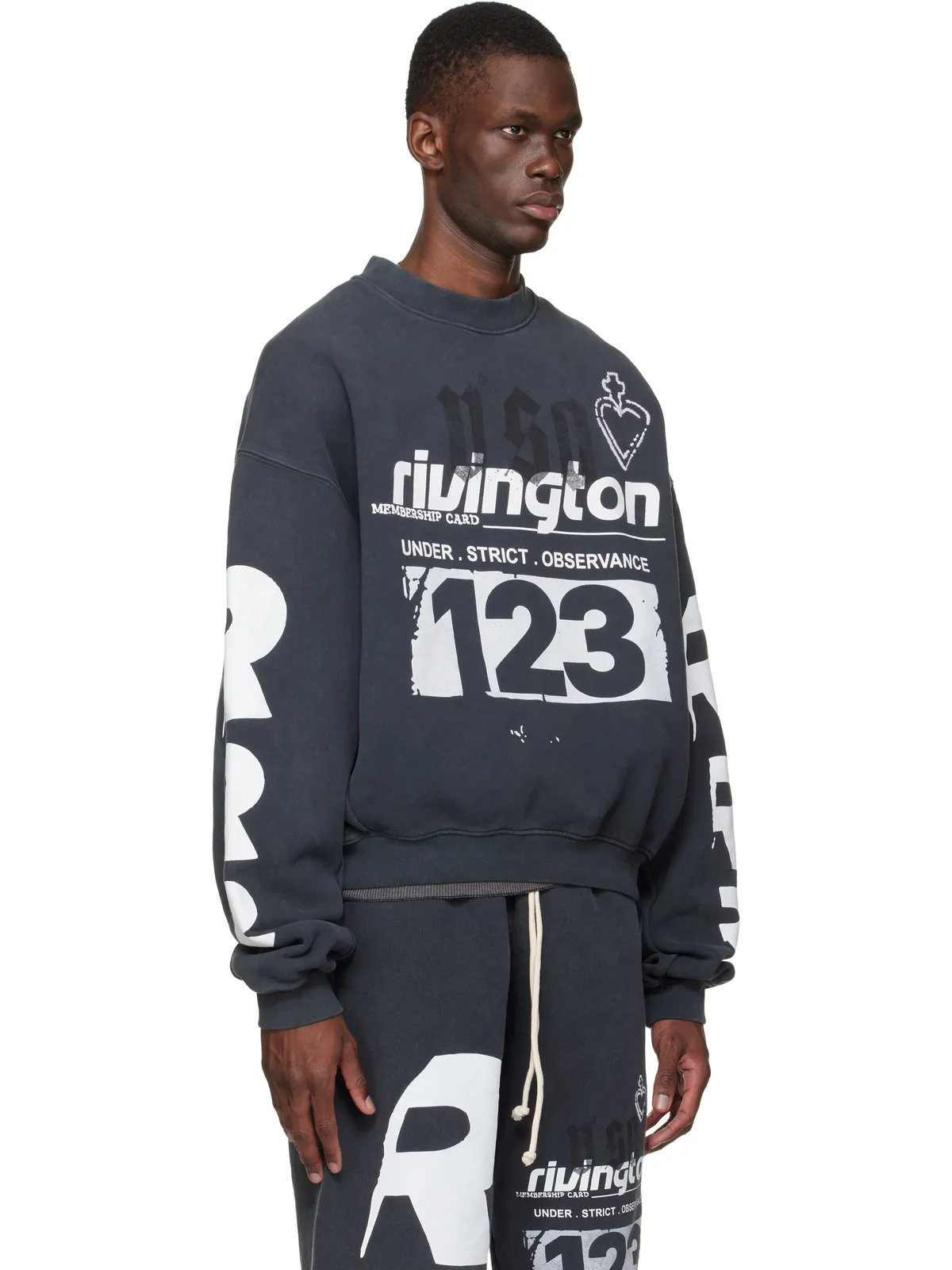 Rivington Roi Rebis Membership USO クルーネック スウェットシャツ - 画像2
