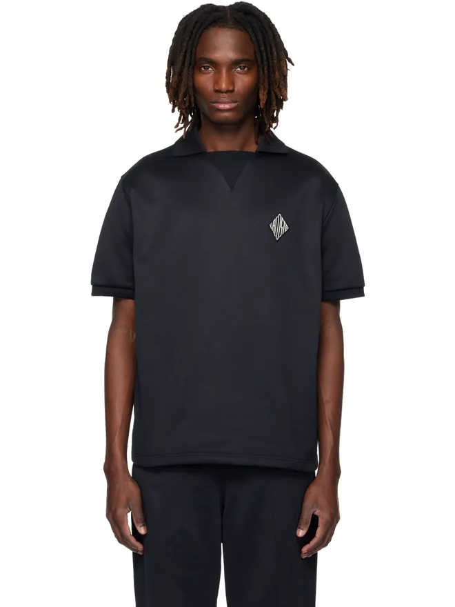 Lacoste Lacoste Badge Accent ルーズフィット フリース ポロシャツの商品画像