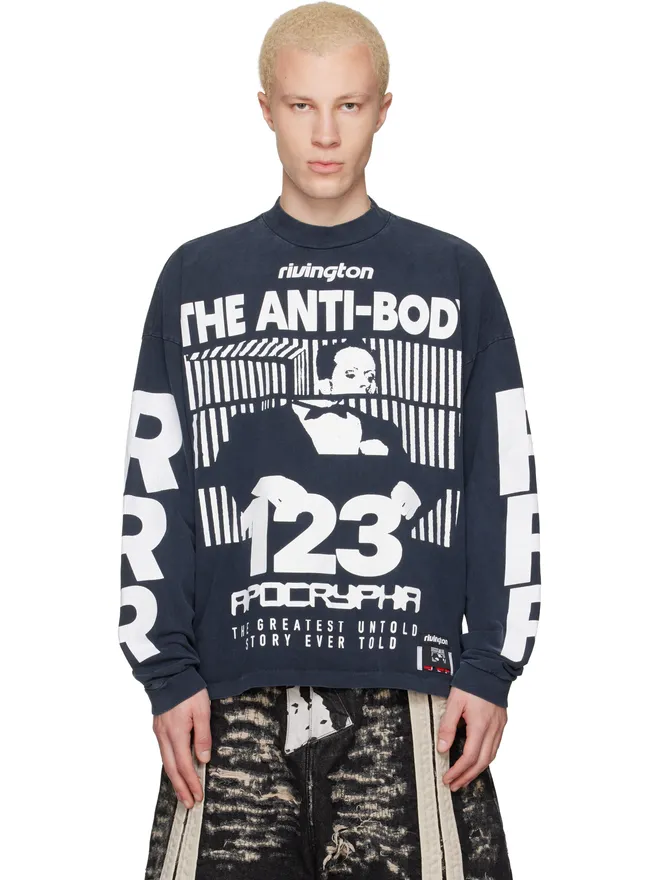Rivington Roi Rebis Rivington Roi Rebis 'The Anti-Body' ヴィンテージ 長袖Tシャツの商品画像