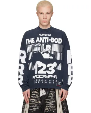 Rivington Roi Rebis 'The Anti-Body' ヴィンテージ 長袖Tシャツ - サムネイル1