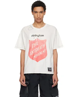 Rivington Roi Rebis 'Anti Death' Tyler Tシャツ - サムネイル1