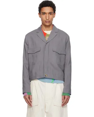 Paul Smith リネン オープンカラー ジャケット - サムネイル1