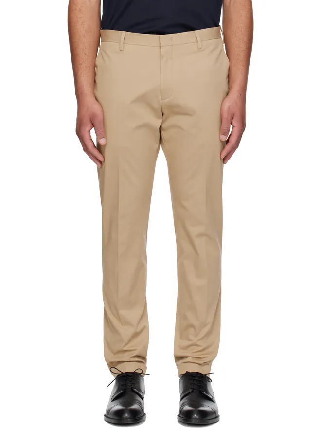 Paul Smith Paul Smith Cotton-Stretch スリムフィット チノパンツの商品画像
