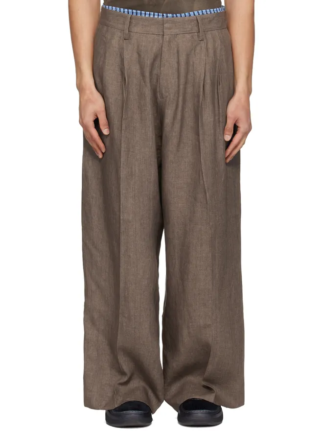 ERL ERL Pleated Suit トラウザーズの商品画像