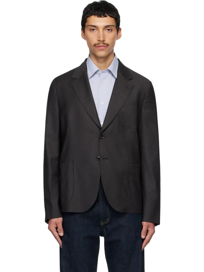 Paul Smith Paul Smith 2つボタン パッチポケット テーラードジャケットの商品画像