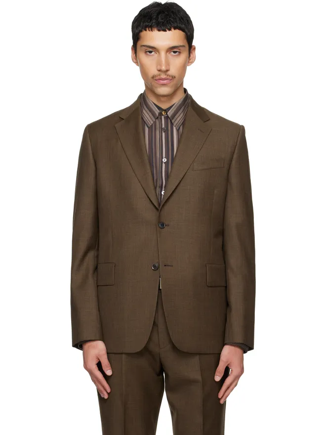 Paul Smith Paul Smith 'The Brierley' Sharkskin ウール 2ピース スーツの商品画像