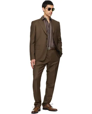 Paul Smith 'The Brierley' Sharkskin ウール 2ピース スーツ - サムネイル4