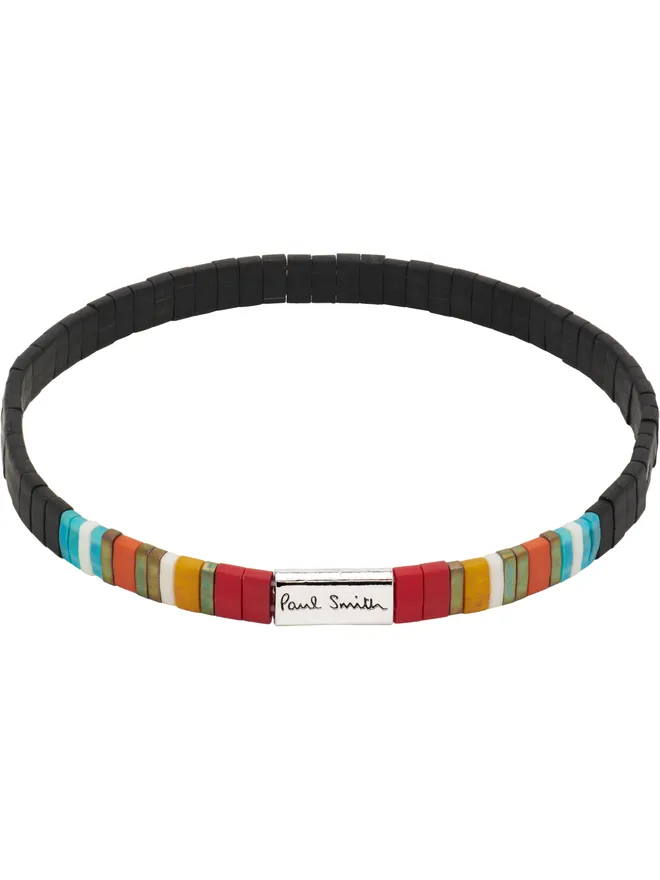 Paul Smith Paul Smith Stripe Flat ビーズブレスレットの商品画像