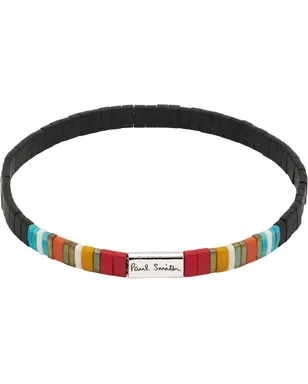 Paul Smith Stripe Flat ビーズブレスレット - サムネイル1
