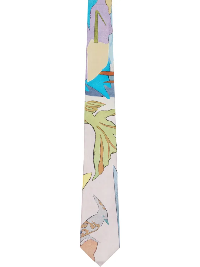 Paul Smith Paul Smith Pastel 'River Collage' ネクタイの商品画像