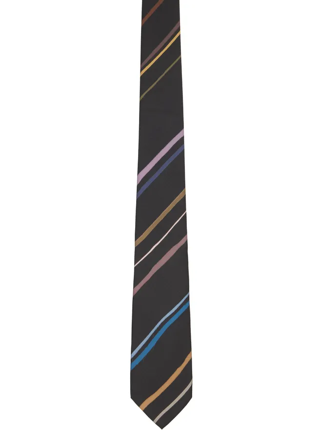 Paul Smith Paul Smith Diagonal 'Painted Stripe' ネクタイの商品画像