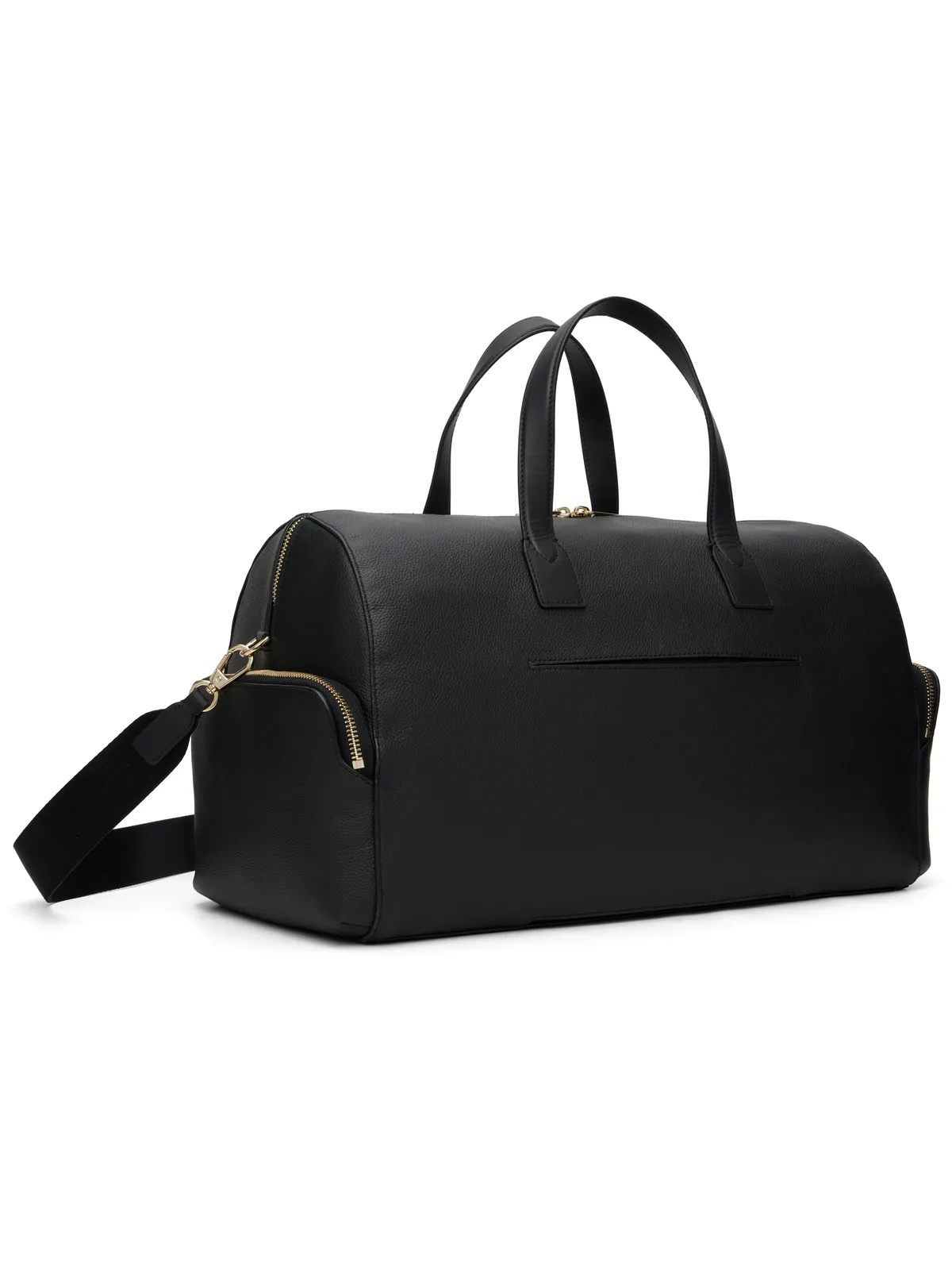 Paul Smith 'Signature Stripe' Trim Day レザー ダッフルバッグ - 画像3