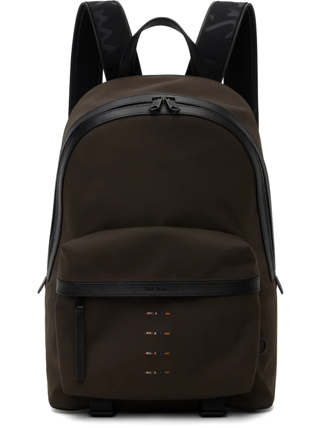 Paul Smith Paul Smith Cordura Laser シグネチャー ストライプ バックパックの商品画像