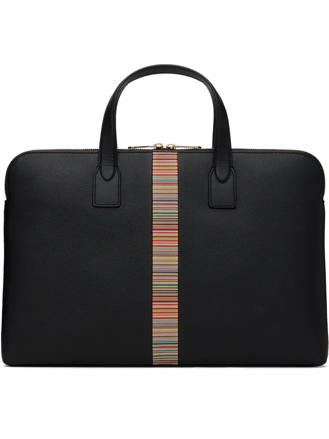 Paul Smith Paul Smith 'Signature Stripe' Slim Folio ブリーフケースの商品画像