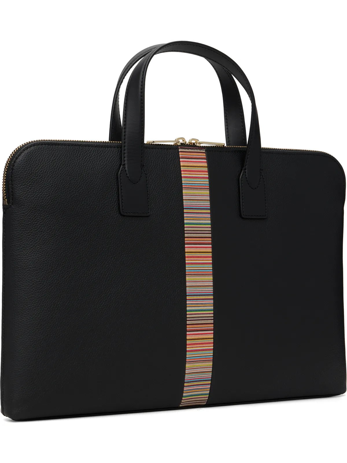 Paul Smith 'Signature Stripe' Slim Folio ブリーフケース - 画像2